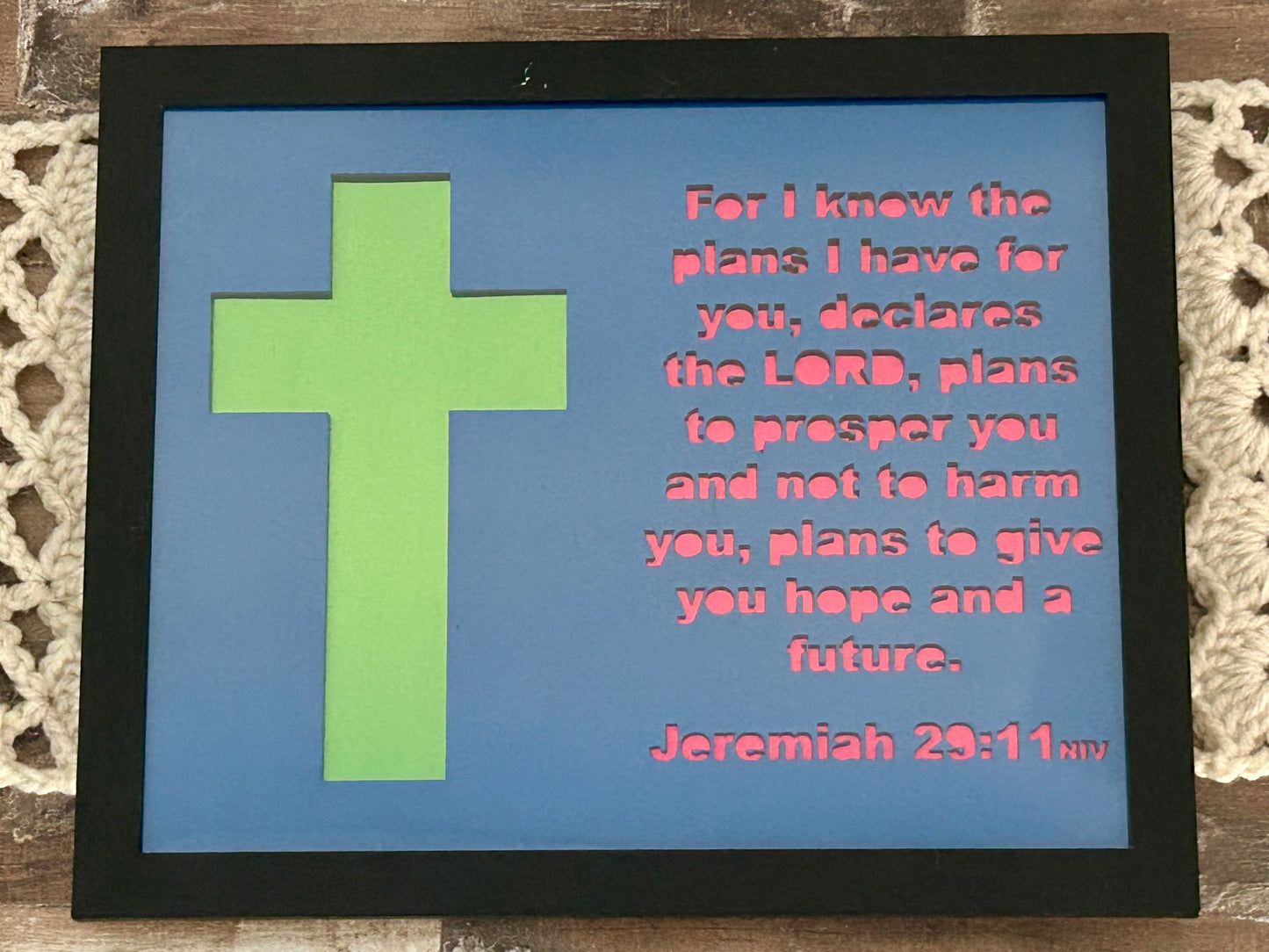 Scripture Picture - 8x10 / 5x7 / 4x6 - One by One Customs