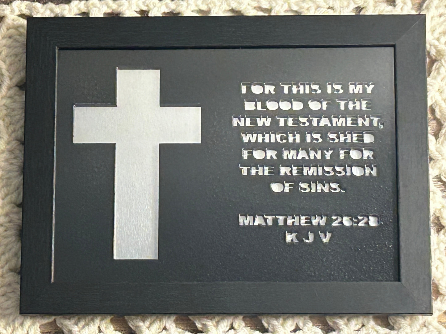 Scripture Picture - 8x10 / 5x7 / 4x6 - One by One Customs