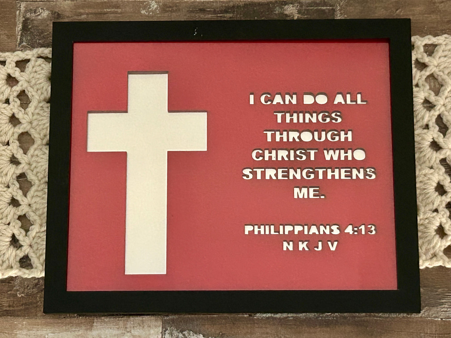 Scripture Picture - 8x10 / 5x7 / 4x6 - One by One Customs